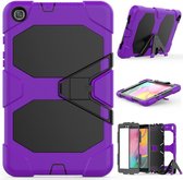 Case2go - Tablet hoes geschikt voor Samsung Galaxy Tab A 8.0 (2019) - Extreme Armor Case - Paars
