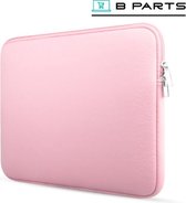 BParts - 15,6 inch Laptop sleeve - Beschermhoes laptop - Laptophoes -  Lichtroze