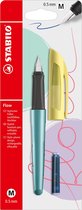 STABILO Flow - Vulpen - COSMETIC Edition - Citrus Chill + 1 Inkt Cartridge