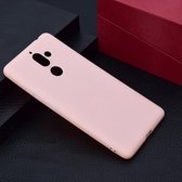 Voor Nokia 7.1 Plus Candy Color TPU Case (roze)
