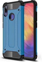 Magic Armor TPU + PC Combinatie Case voor Xiaomi Redmi Note 7 / Redmi Note 7 Pro (blauw)