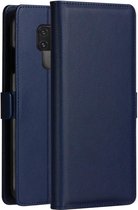DZGOGO MILO-serie PC + PU horizontale flip lederen case voor Huawei Mate 20, met houder en kaartsleuf en portemonnee (blauw)