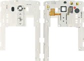 Achterplaat Behuizing Cameralenspaneel voor LG G3 / D855 (wit)