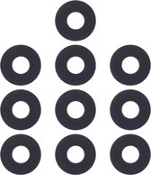 10 STUKS Achtercamera Lensdeksel voor Xiaomi Redmi Note 4 / Redmi Note 4X / Redmi 4 / Redmi Pro
