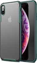 Voor iPhone XR Magic Armor TPU + PC Combination Case (donkergroen)