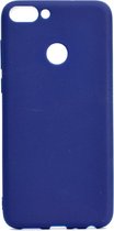 Voor Huawei Honor 10 Lite Candy Color TPU Case (blauw)