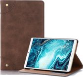 Retro Book Style Horizontale Flip Leather Case met houder & kaartsleuven & portemonnee voor Huawei MediaPad M6 8.4 2019 (bruin)