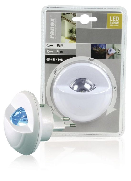 Ranex RX2608 LED Nachtlamp dag/nacht sensor