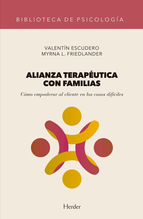 Biblioteca de Psicología - Alianza terapéutica con familia ... - cover