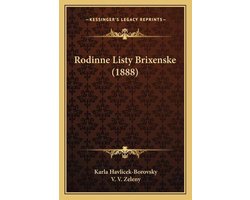 Rodinne Listy Brixenske (1888)