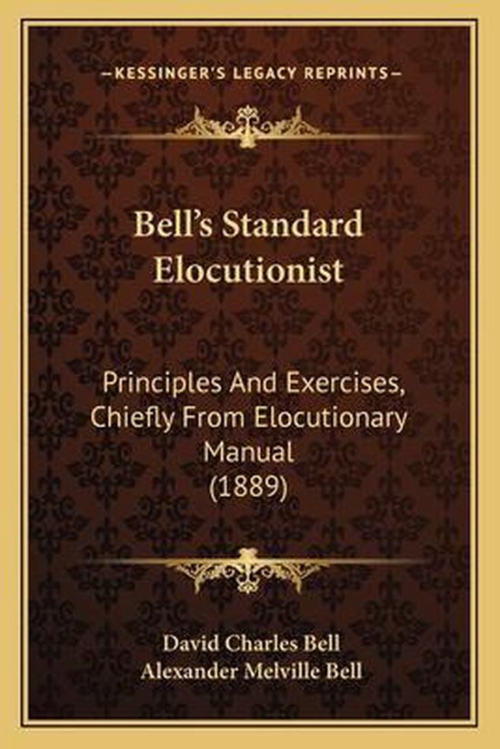 Bell's Standard Elocutionist - cover