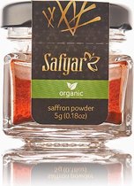 5 grammes de poudre de safran biologique (moulue) - parfait pour la paella ou le risotto