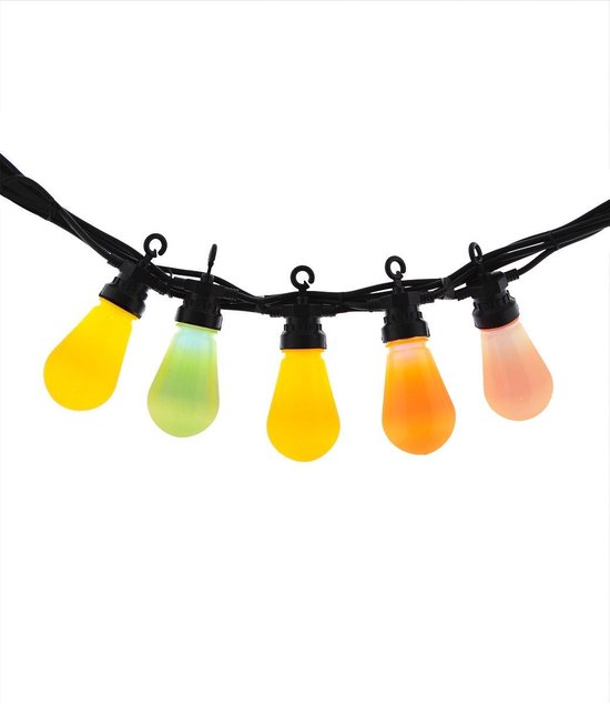 LEDR buiten feestverlichting paars en groen Outdoor Patio