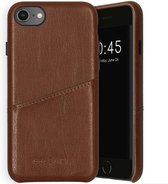 Selencia Vayu Vegan Lederen Backcover iPhone SE (2020) / 8 / 7 / 6(s) hoesje - Bruin