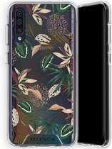 Selencia Zarya Fashion Extra Beschermende Backcover Samsung Galaxy A50 / A30s - Jungle Leaves