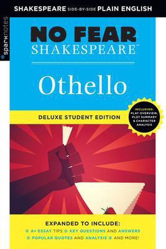 Othello No Fear Shakespeare Deluxe Student Edition - cover