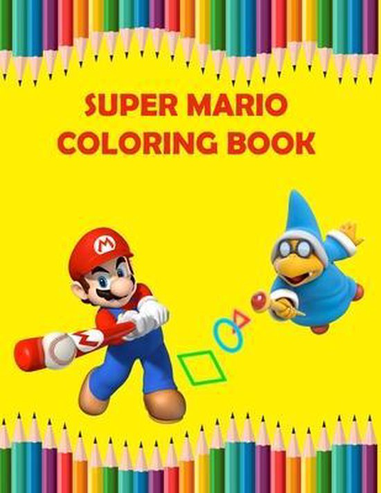 Super Mario Coloring Book, Creative Book 9798653949388 Boeken