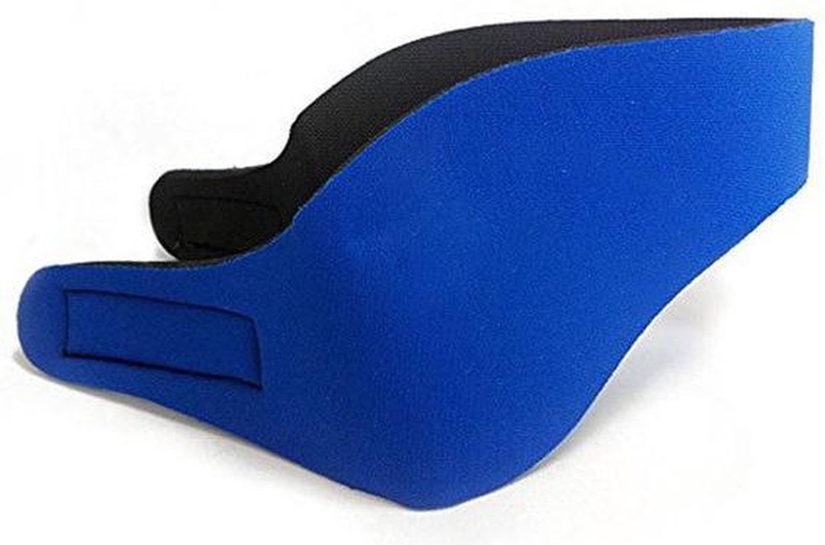 Goedkoopste Horend Goed Hoofdband zwemmen Blauw medium