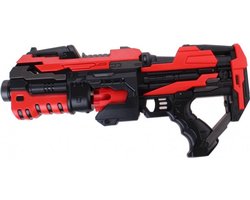 Tack Pro Blaster Shotgun Pro Attack Met Foamdarts 11-delig Zwart/rood