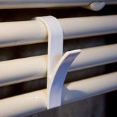 6x Radiator hanger- Functionele haakjes voor je badkamer
