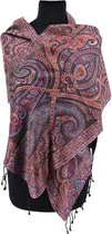 Luxe zijden shawl