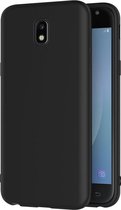 Samsung Galaxy J3 2017 - Silicone Hoesje - Zwart