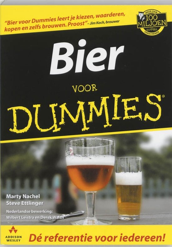 Cover van het boek 'Bier voor Dummies' van S. Ettlinger en  Ettlinger