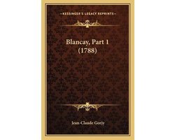 Blancay, Part 1 (1788)