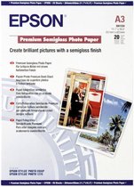 Epson Premium Semigloss Fotopapier - 20 stuks