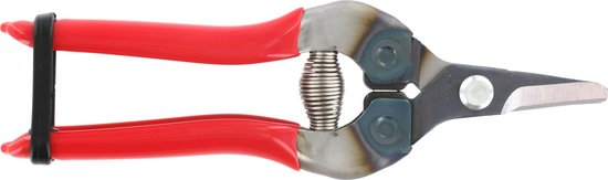 ARS Oogstschaar met Antislip Handgreep - Gebogen Korte Bek - 16 cm - Rood van Merkloos	 — afbeelding 2