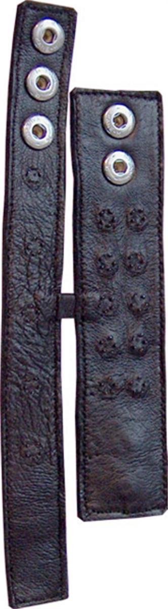 Double cockstrap broad pin prick