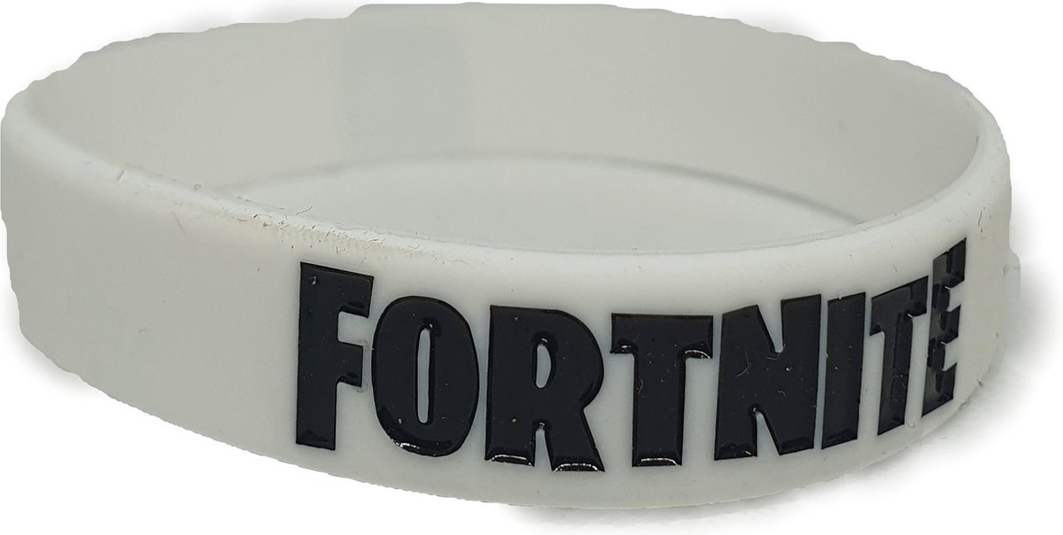 Fortnite Game Armband Polsbandje Wit Siliconen Accessoire | bol.com
