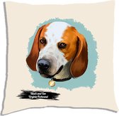 Black and Tan Virginia Foxhound sierkussen