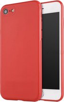 Apple iPhone 6 - iPhone 6s Magnetische Backcover - Rood - Soft TPU - voor Autohouder
