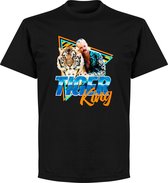 Joe Exotic Tiger King T-Shirt - Zwart - M