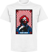 Lalas Psychadelic USA T-Shirt - Wit - S