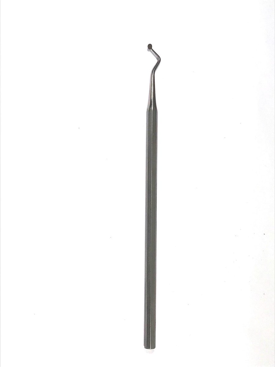Homeij excavator enkel RVS - pedicure instrument - 15 cm - in etui