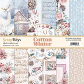 Scrapboys |Cotton Winter Paperpad 6"x6"