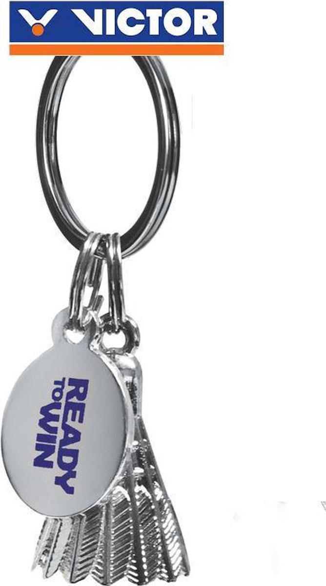 VICTOR badmintonshuttle sleutelhanger