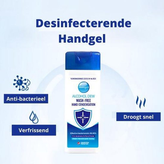 Handgel TRAVEL 100ml Alcohol Desinfectie Handgel Ontsmetting handgel-travel-100ml-alcohol-desinfectie-handgel-ontsmetting