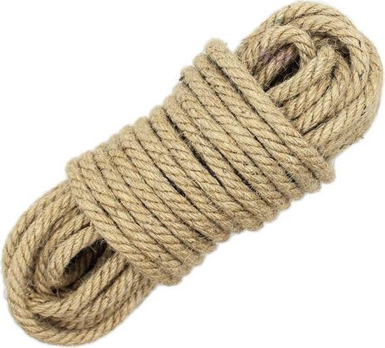 Hennep bondage touw - 10 meter | bol.com
