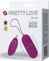 Pretty Love - Arvin Vibrerend Eitje - Paars