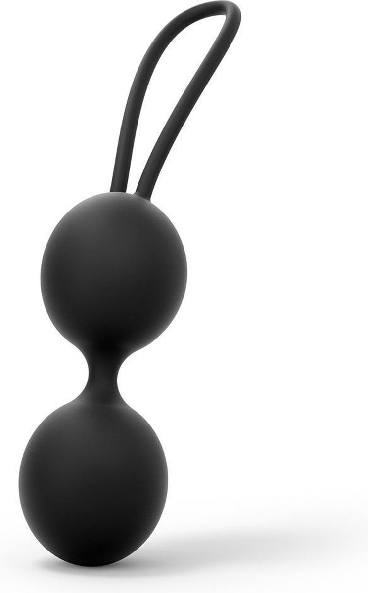 Goedkoopste Dorcel Dual Balls Vaginale Balletjes voor bekkenbodem training - zwart