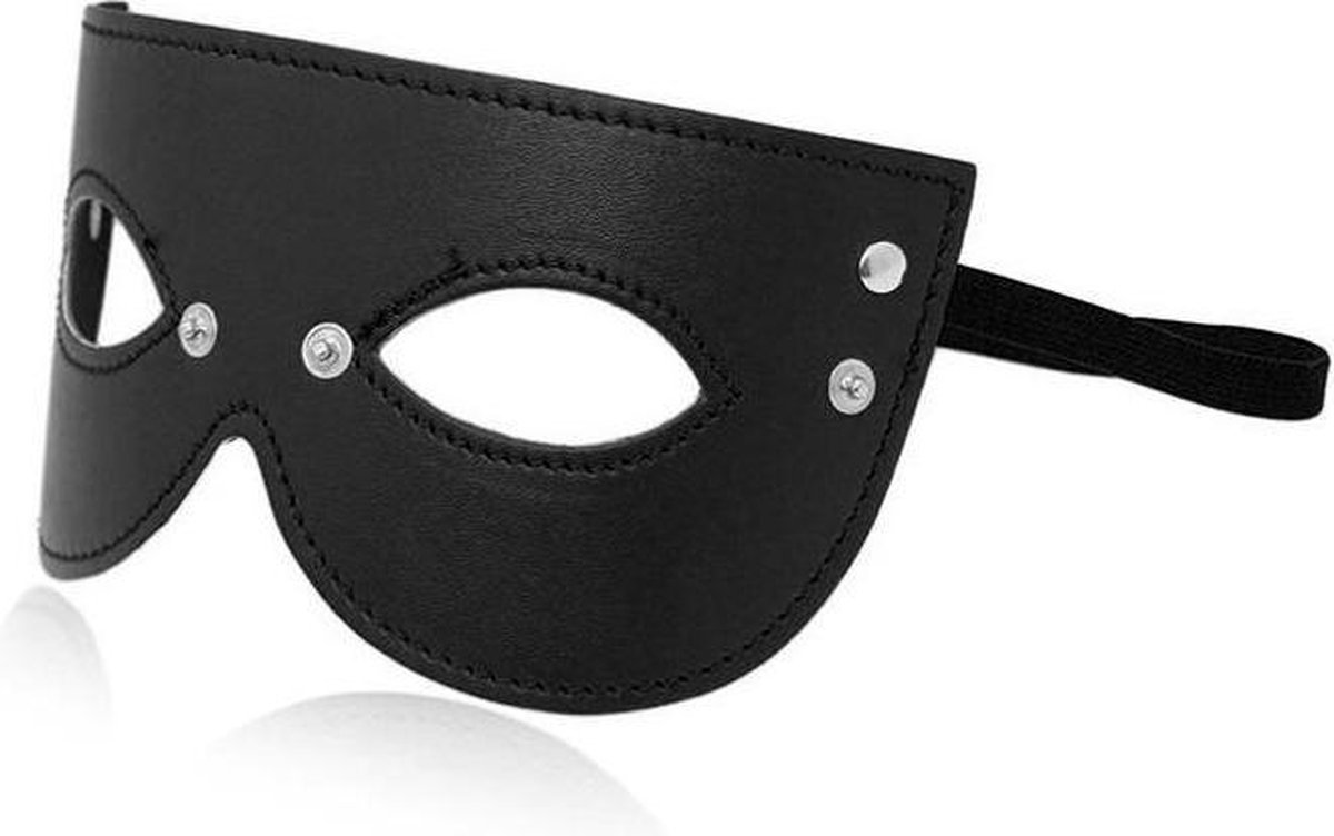 Masker met verwijderbare oogkleppen - zwart
