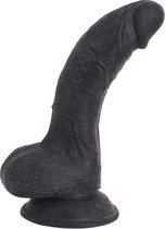 Kiotos Cox - Lichte Gekromde Dildo 16 x 4 cm - Zwart