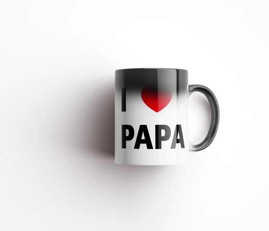 Mug magique: I ❤ papa - Cadeau de fête des pères | bol.com