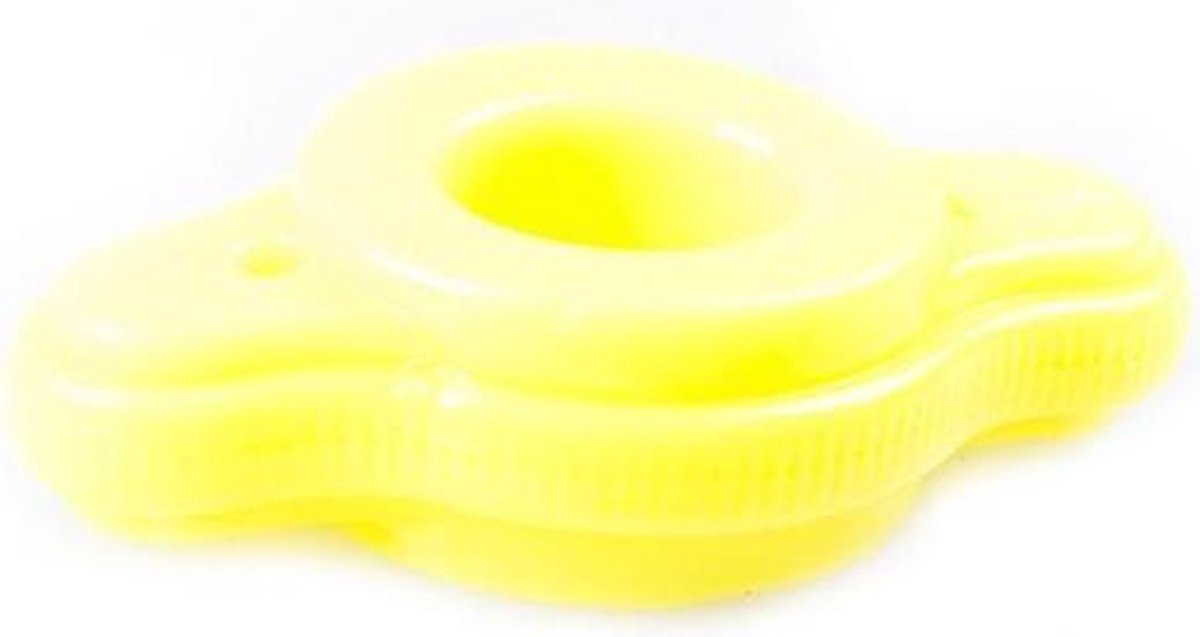ZiZi Cockring Turbo met bullet vibrators - geel