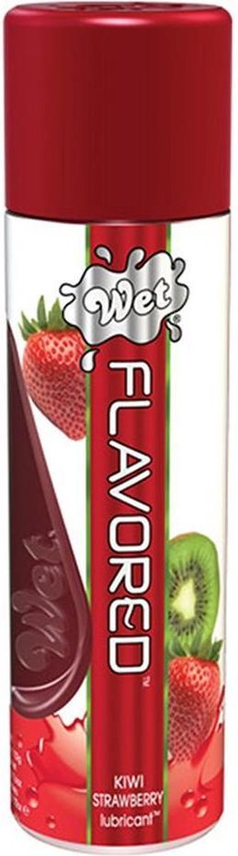 Goedkoopste WET Flavored Kiwi Aardbei Glijmiddel - 107 ml