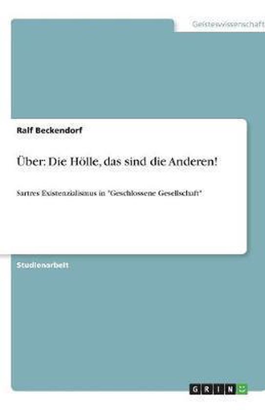 Über: Die Hölle, das sind die Anderen! - cover
