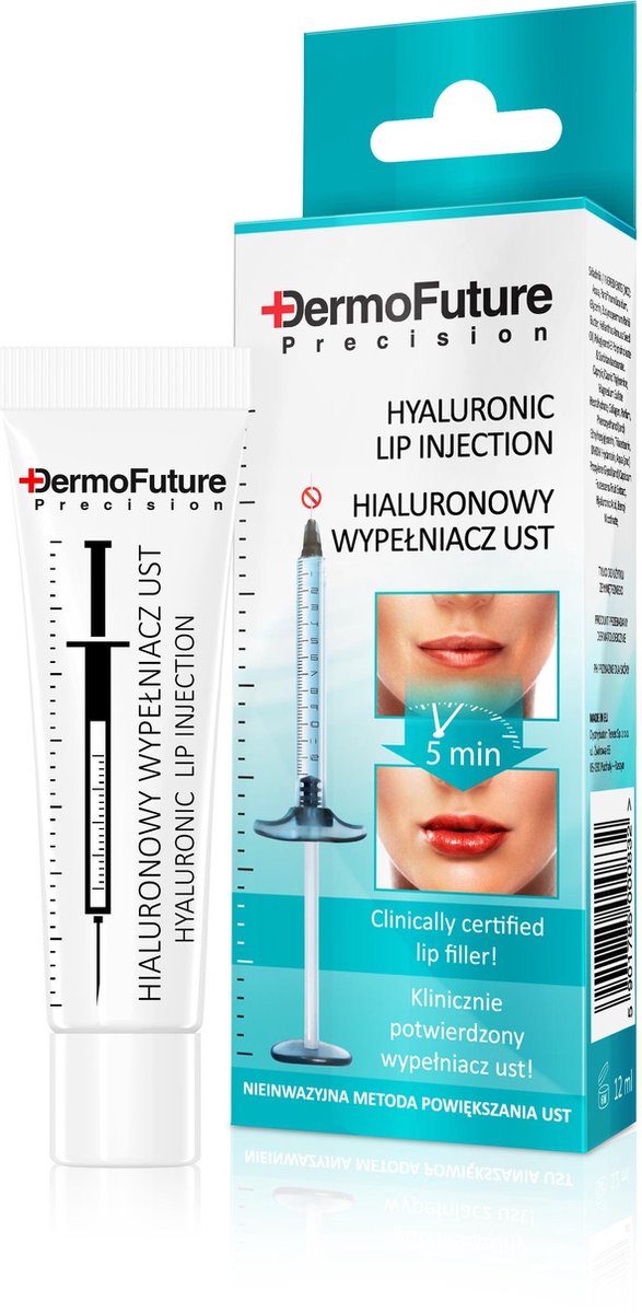 Dermofuture Hyaluronic Lip Injection Hialuronowy Wype?niacz Ust 12ml (w
